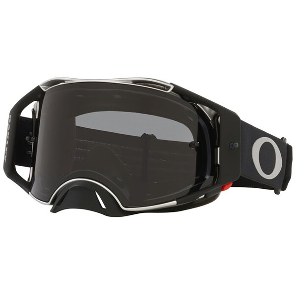 Oakley - Masque Airbrake MX Tuff Blocks Noir / Argent / Fumé