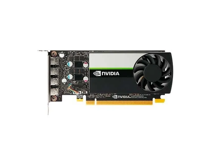 NVIDIA T1000 - Grafikkort - T1000 - 8 GB GDDR6 - PCIe 3.0 x16 lavprofil - 4 x Mini DisplayPort