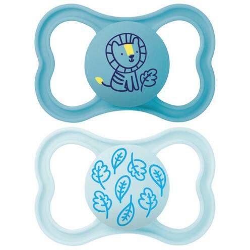 Lot de 2 sucettes Supreme dès 6 mois Planet Love - Coloris aléatoire - MAM