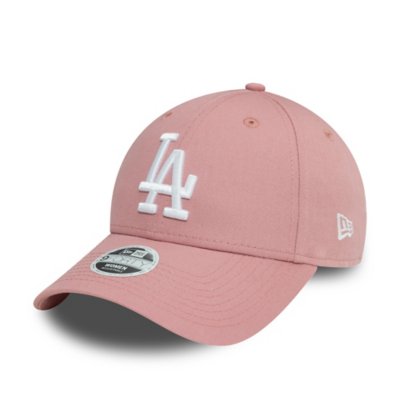 Casquette femme 9Forty Adjustable LA Dodgers League Essential ROUGE NEW ERA