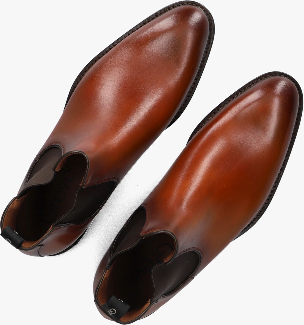 cognac greve chelsea boots piava 4757