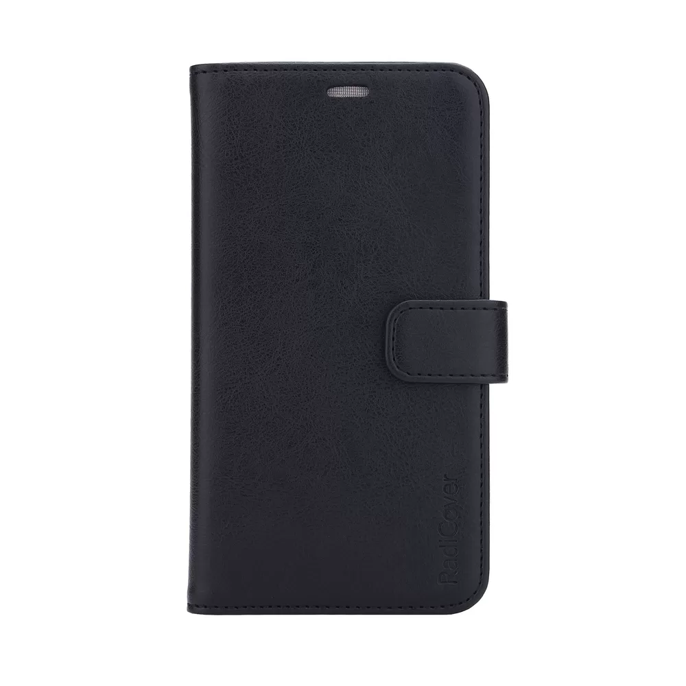 Radicover iPhone 11 Flipcover, vegansk læder - Sort