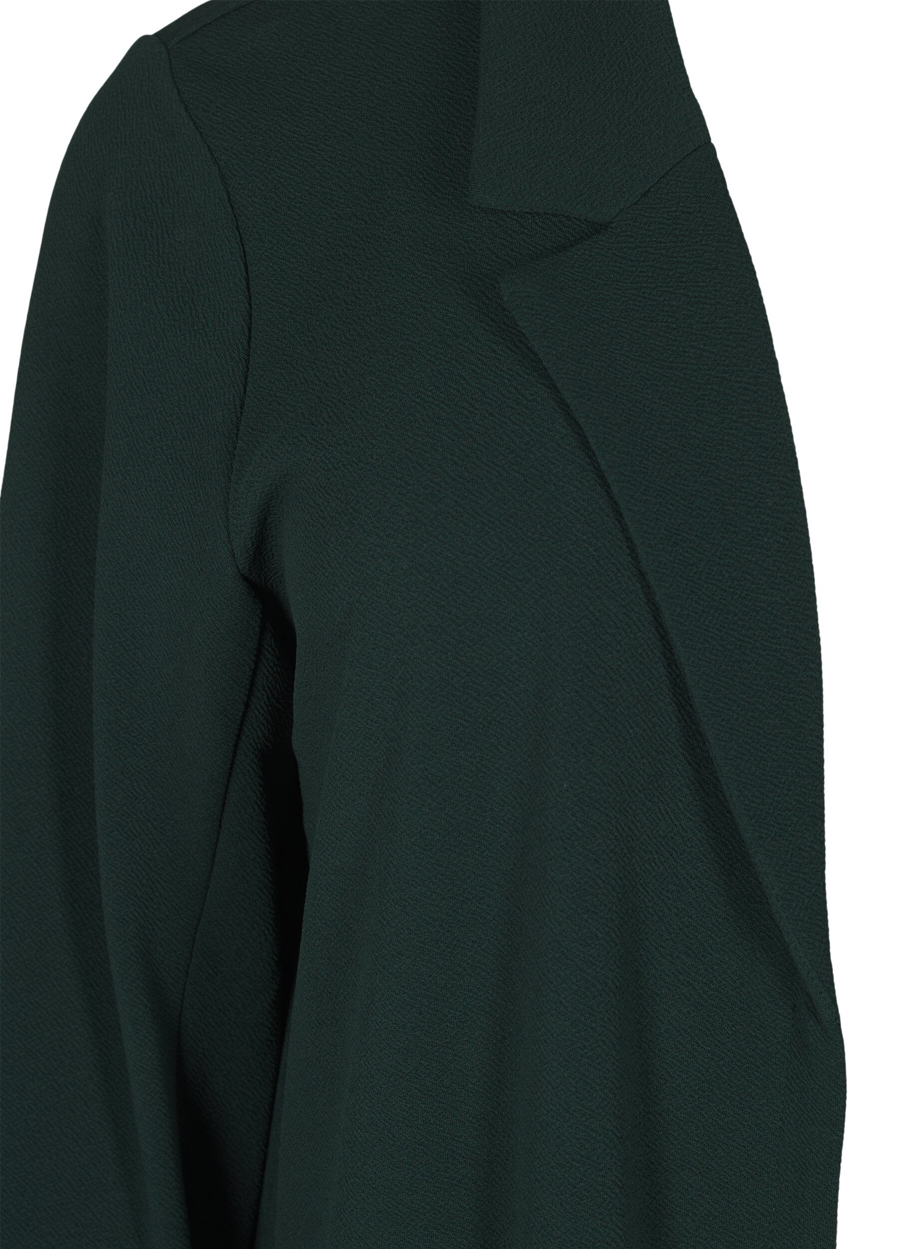 FLASH - Lang blazer med lommer