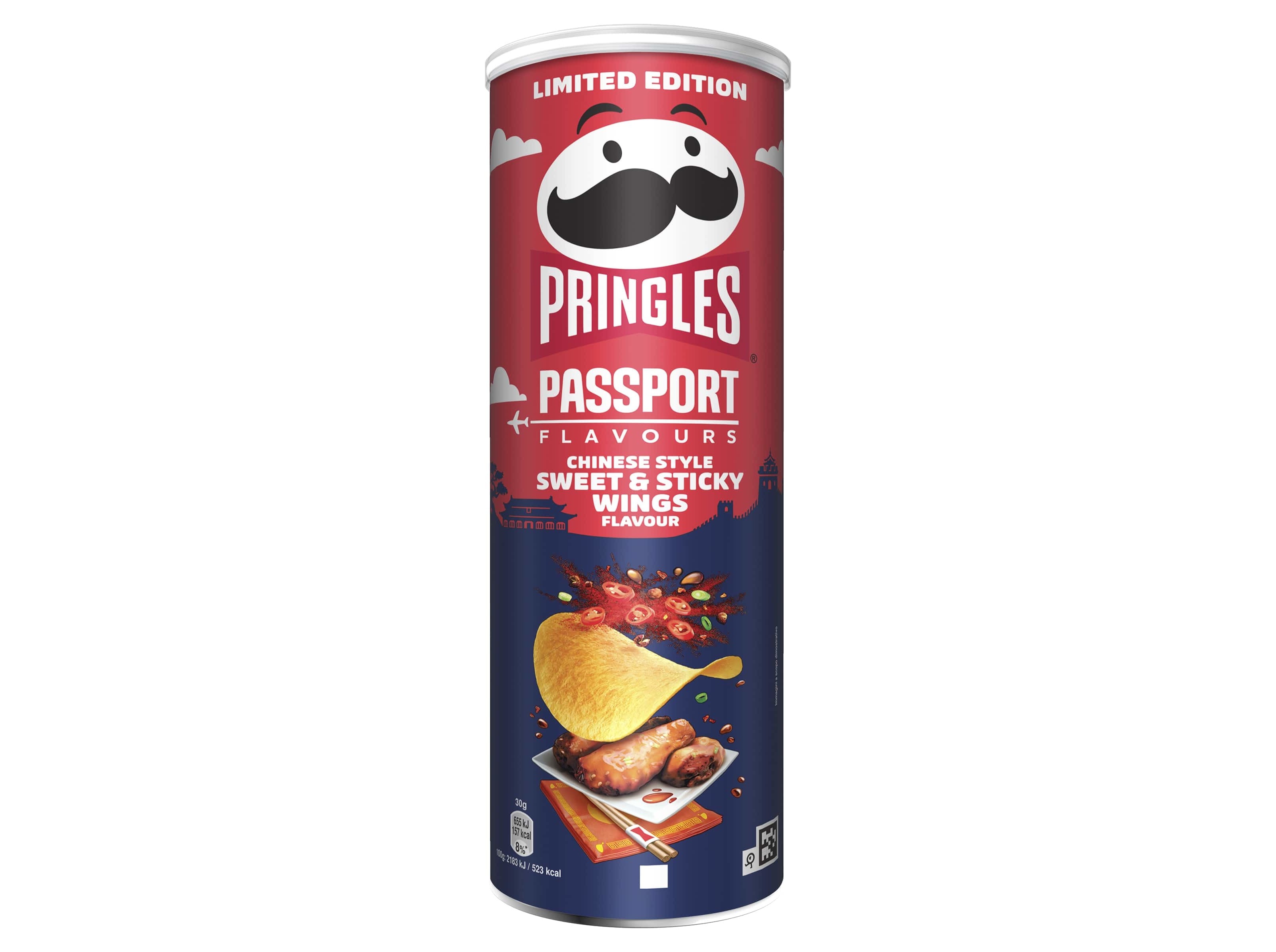 APERITIVO PRINGLES SWEET & STICKY WINGS 165G