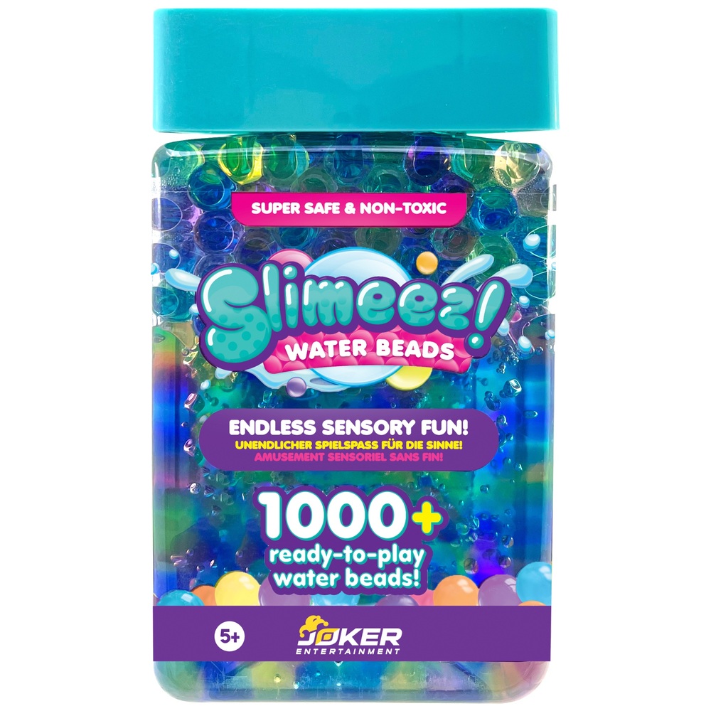 Slimeez Wasserperlen - 1000 Perlen im Glas, Sortiment