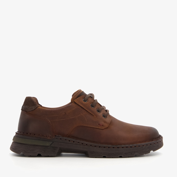 Hush Puppies leren heren veterschoenen bruin