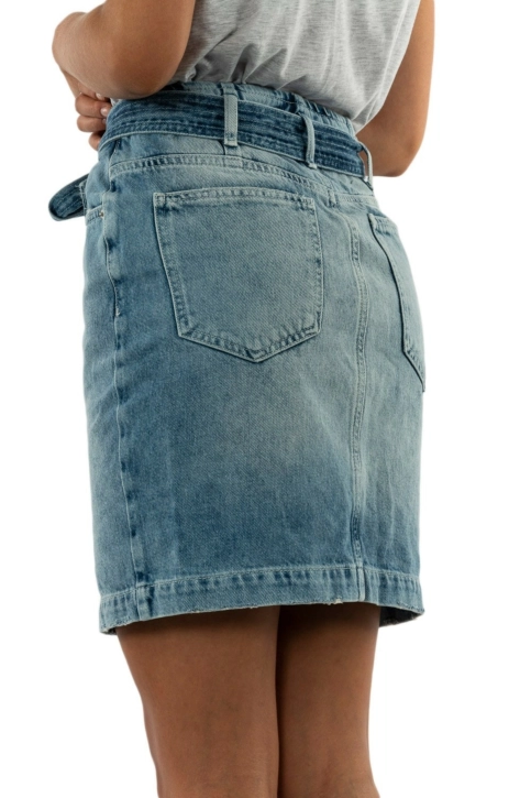 jupe Veromoda cora light blue denim