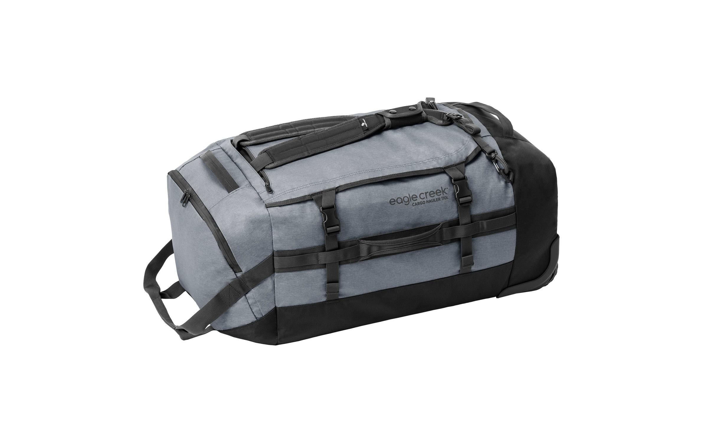 Duffle Bag Cargo Hauler Wheeled 110 l Grau<br>Wasserabweisender Dufflebag