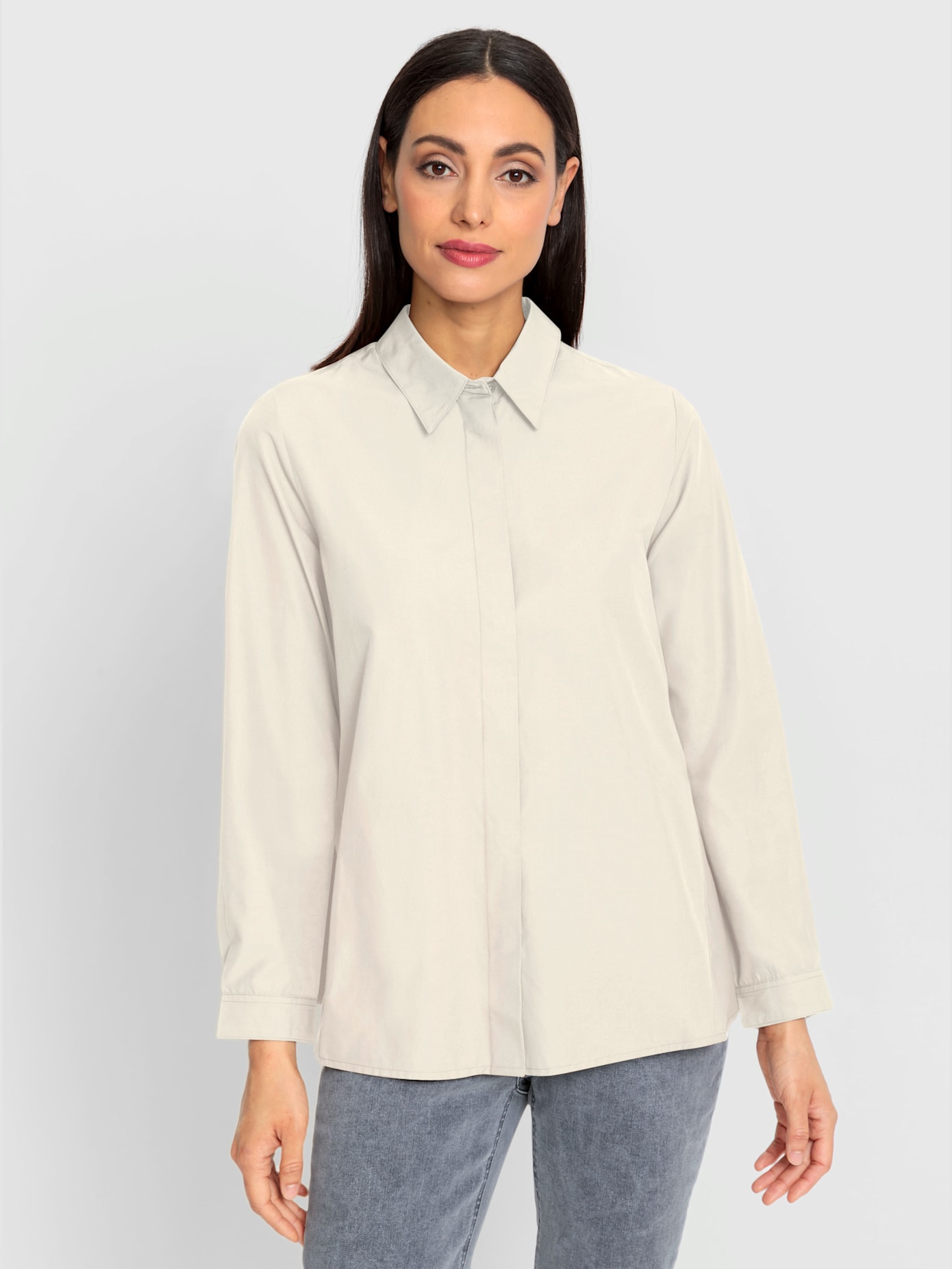 Chemisier long 50% coton