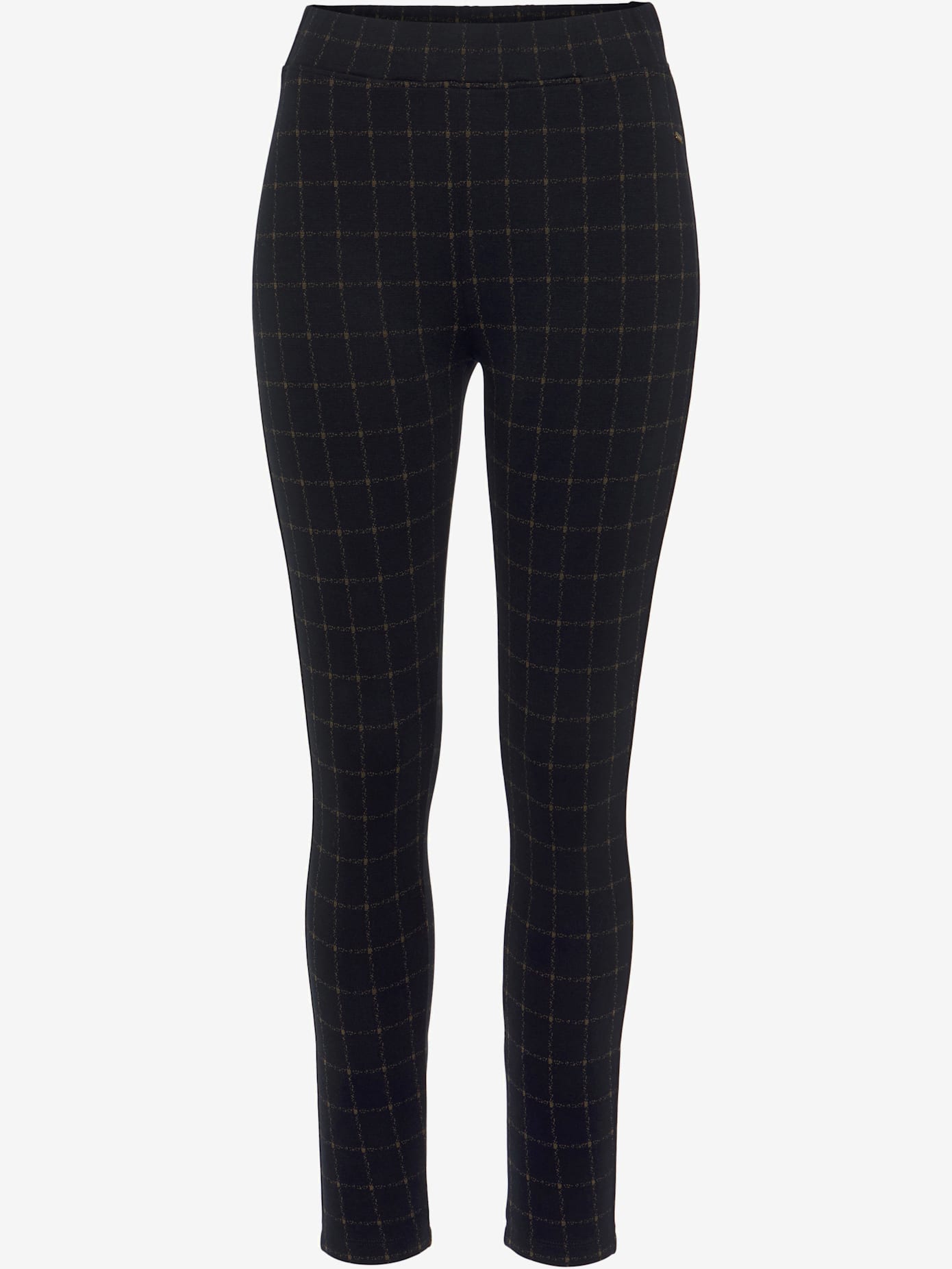 Legging caleçon avec motif à carreaux
