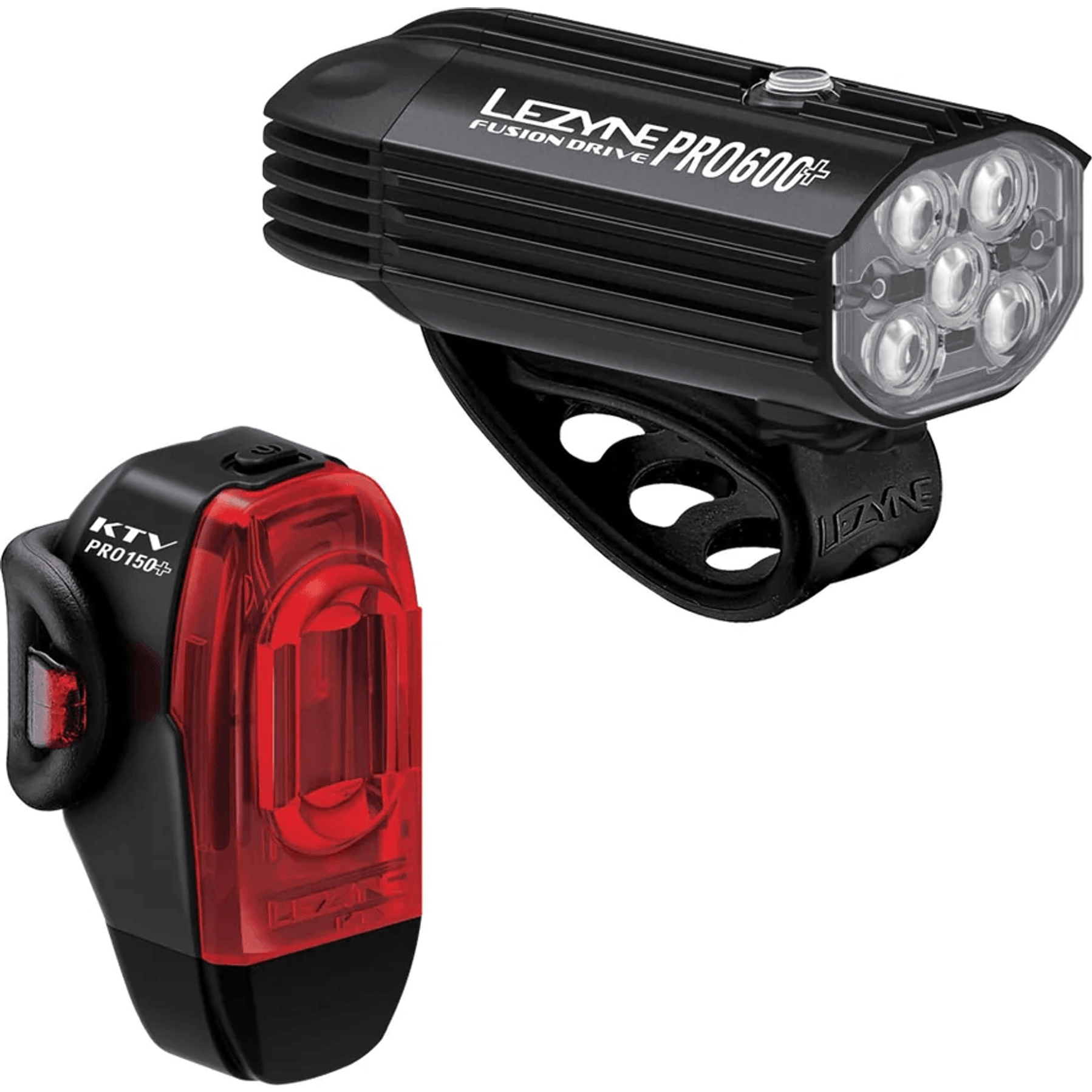 Lezyne Fusion Drive Pro 600+ / KTV Drive Pro+ Verlichtingsset