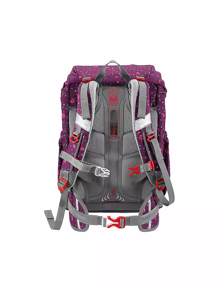 STEP BY STEP Schultaschen Set 5tlg Giant Dreamy Unicorn beere