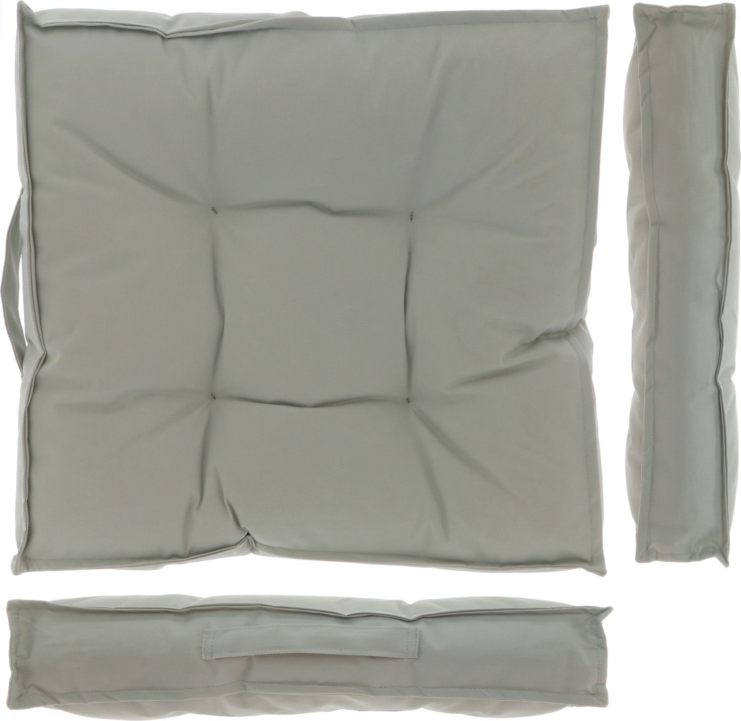 Unique Living zitkussen unique outdoor licht grijs 43 x 43 x 7 cm