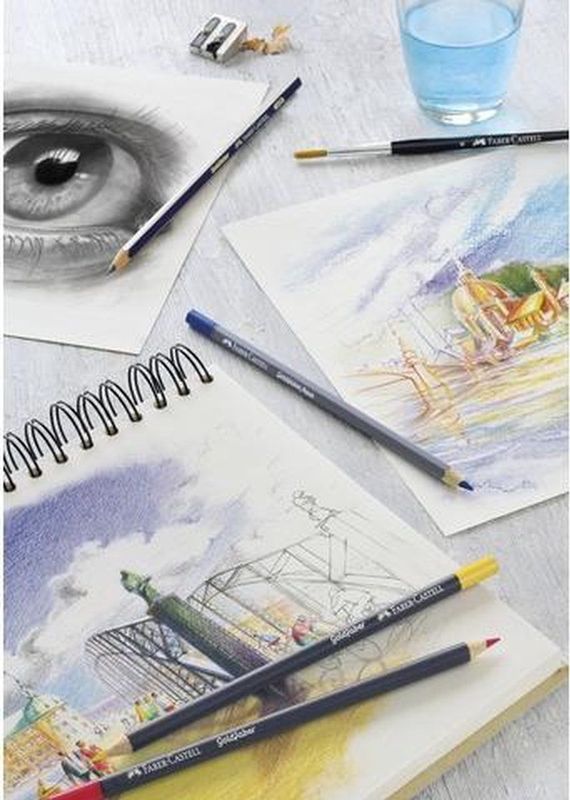Faber-Castell kleurpotlood aquarel - Goldfaber - blik 48 stuks - FC-114648