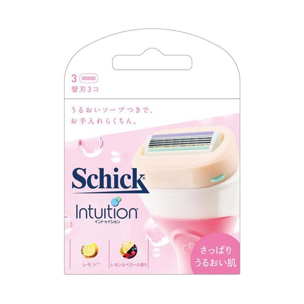 Schick Japan - Intuition Verfrissende & Hydraterende Huidscheermesjes Navulling