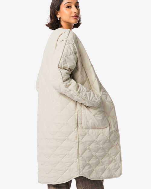 veste réversible Ezra matelassée pour femmes sable