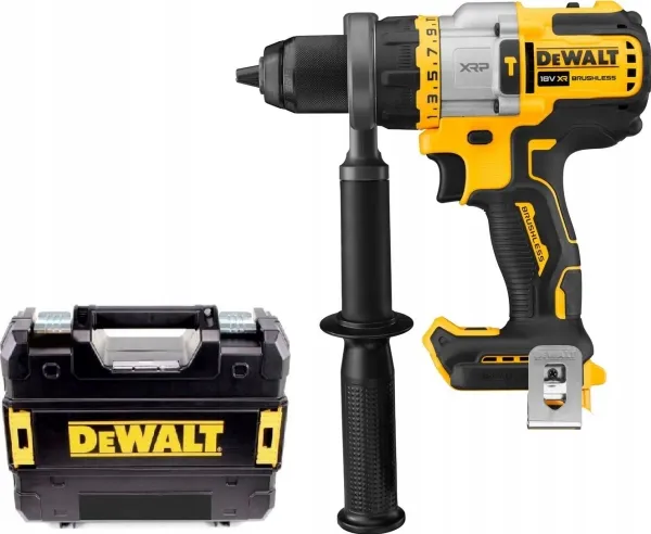 DeWALT DCD999NT-XJ - Hammerbor/skruemaskine - ledningfri - 3-hastigheders - nøgleløs borepatron 13 mm - 126 N·m - intet batteri - 18 V - SOLO