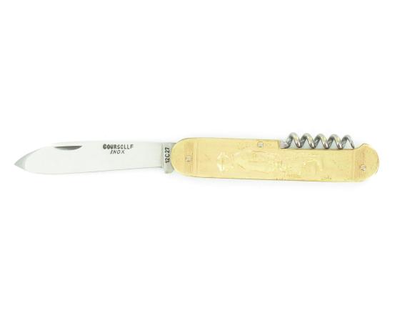 Pêcheur - 2 pièces - Inox Couteau de poche par Coursolle