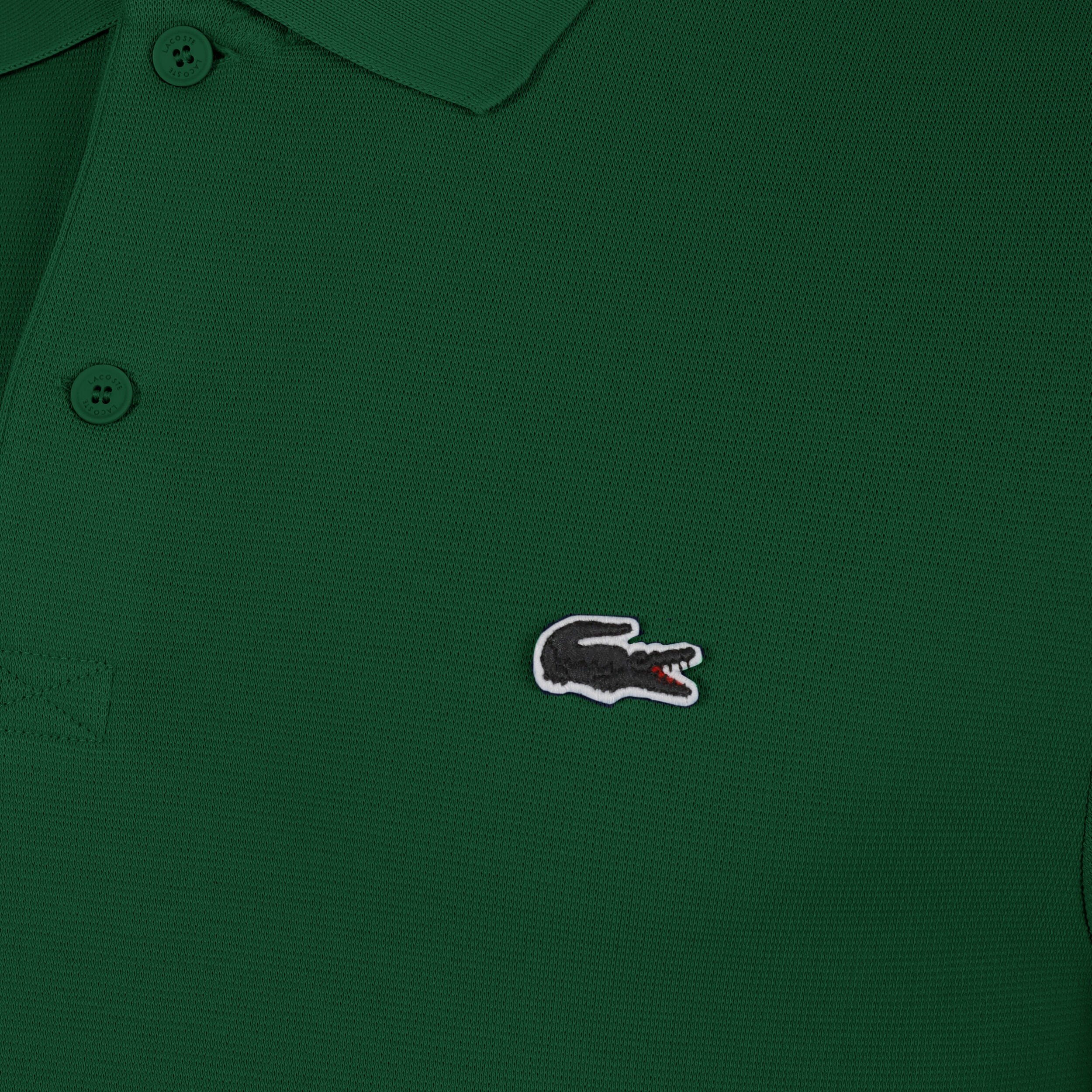 Lacoste Regular Fit Blend Knit Polo Hommes - Vert
