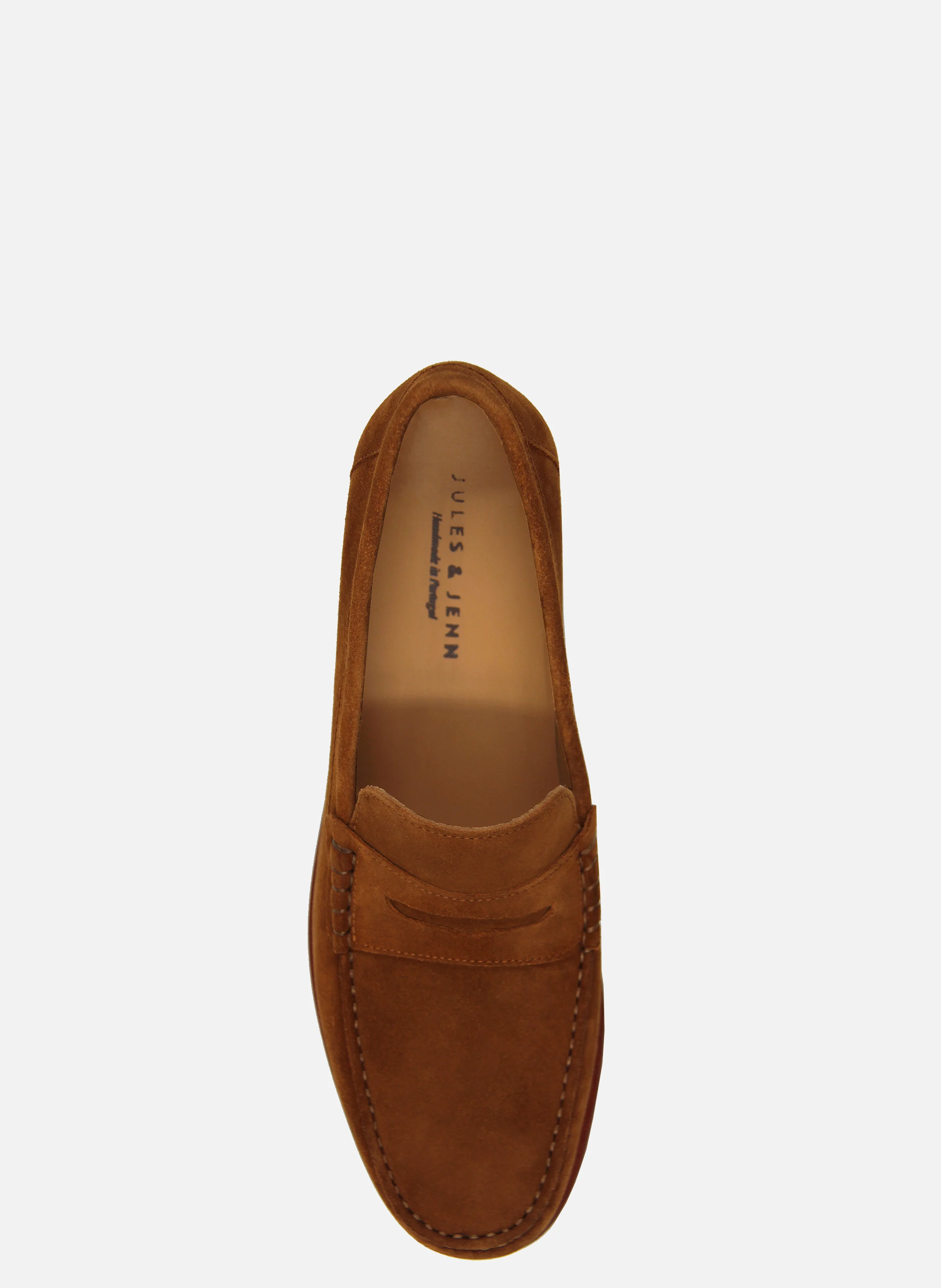 Mocassins urbains cuir daim | Marron
