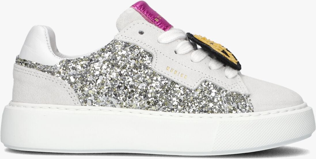 NUBIKK zilveren nubikk lage sneakers vince tora k