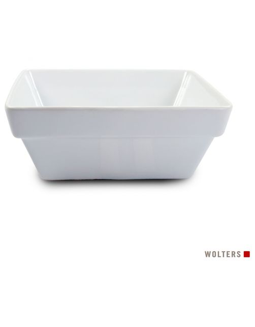 Wolters Foodstation Meshidai Double Teak&Wit - Hondenvoerbak