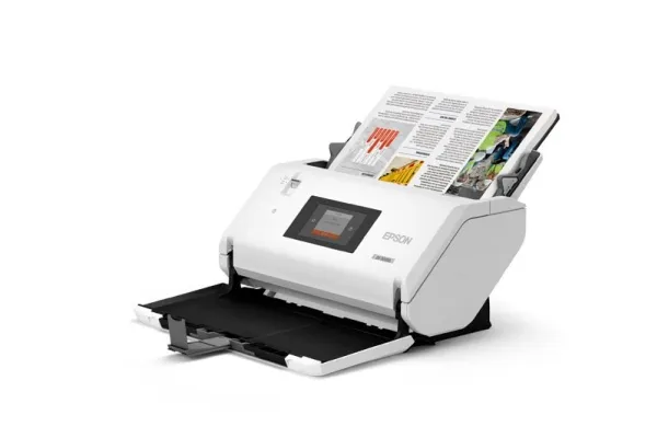 Epson WorkForce DS-32000 - Dokumentscanner - Contact Image Sensor (CIS) - Duplex - A3 - 600 dpi x 600 dpi - op til 90 ppm (mono) / op til 90 ppm (farve) - ADF (120 ark) - op til 40000 scanninger pr. dag - USB 3.0