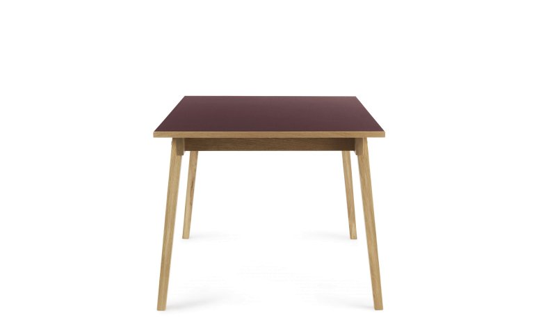 Normann Copenhagen Slice Linoleum tafel 160x84 bordeaux