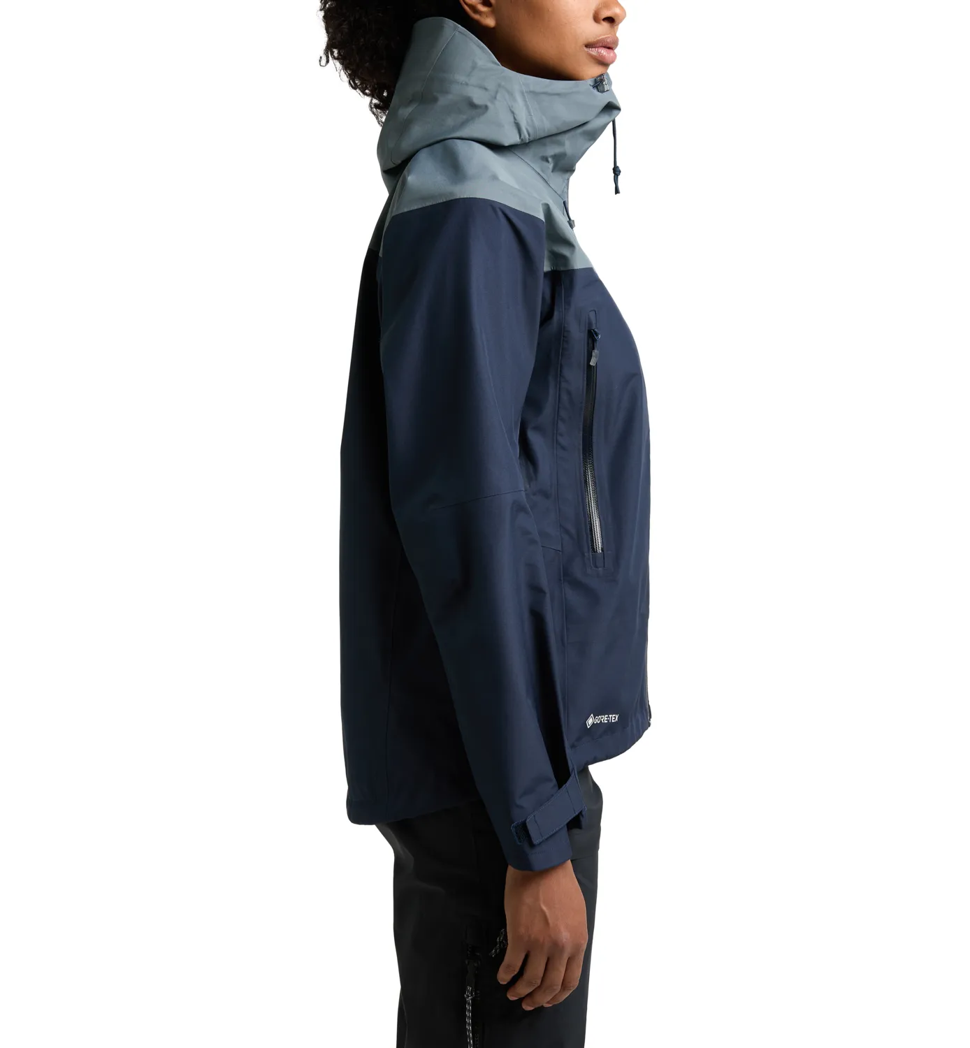 Haglöfs Roc Flash Gtx Jacket Women Tarn Blue/Steel Blue