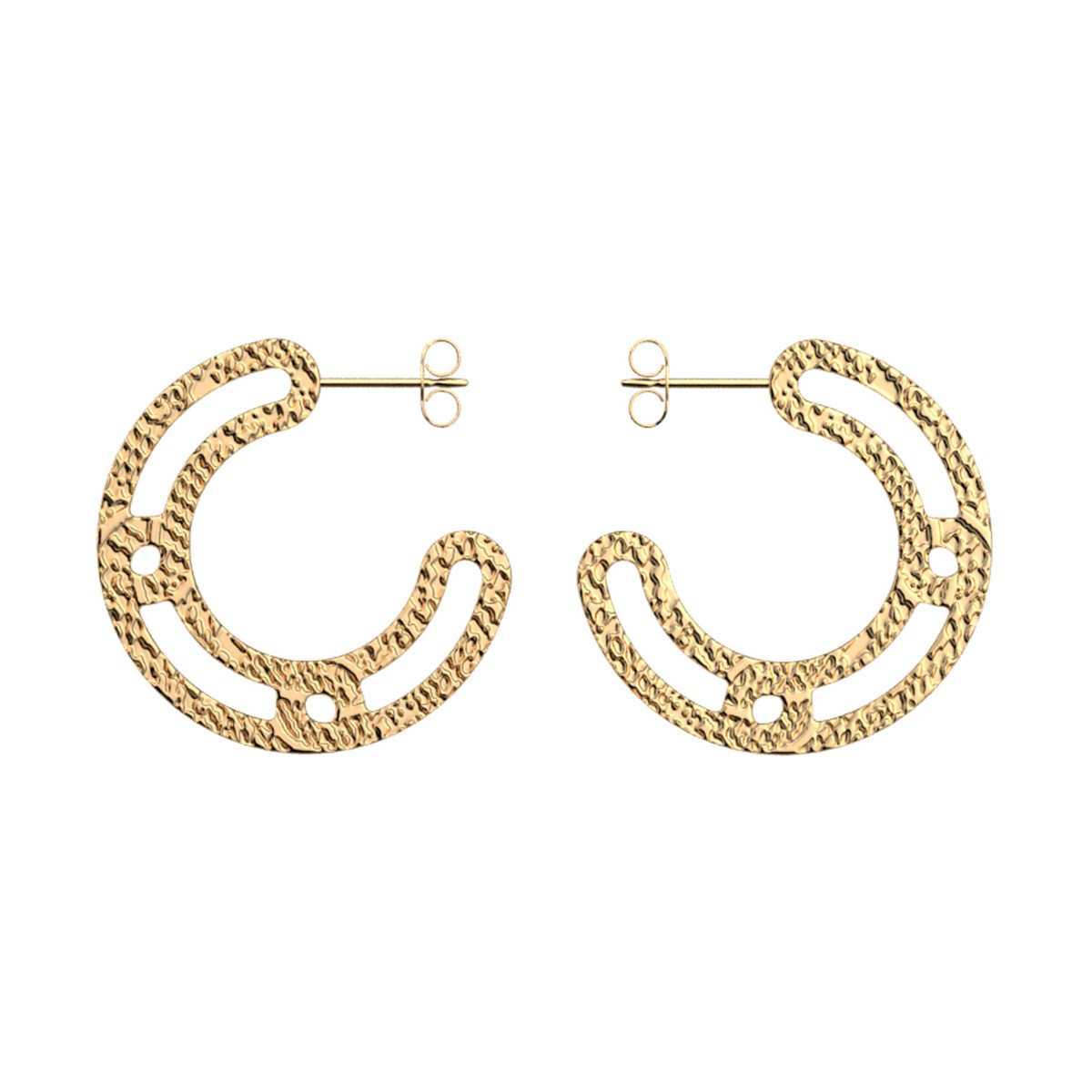 Boucles d'oreilles Les Georgettes Ecailles