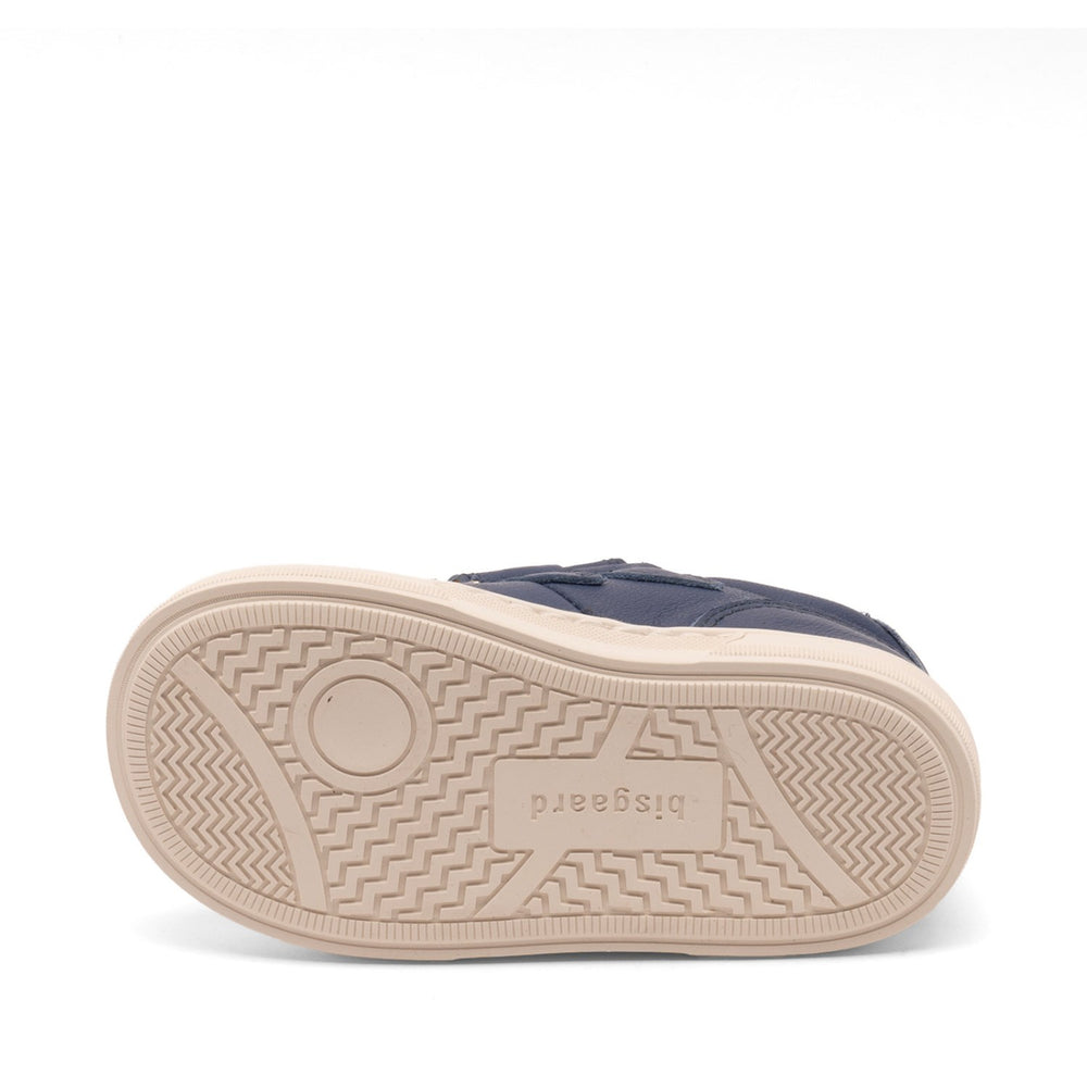 Køb Bisgaard Deep Blue Rainbow Low Velcro Sko