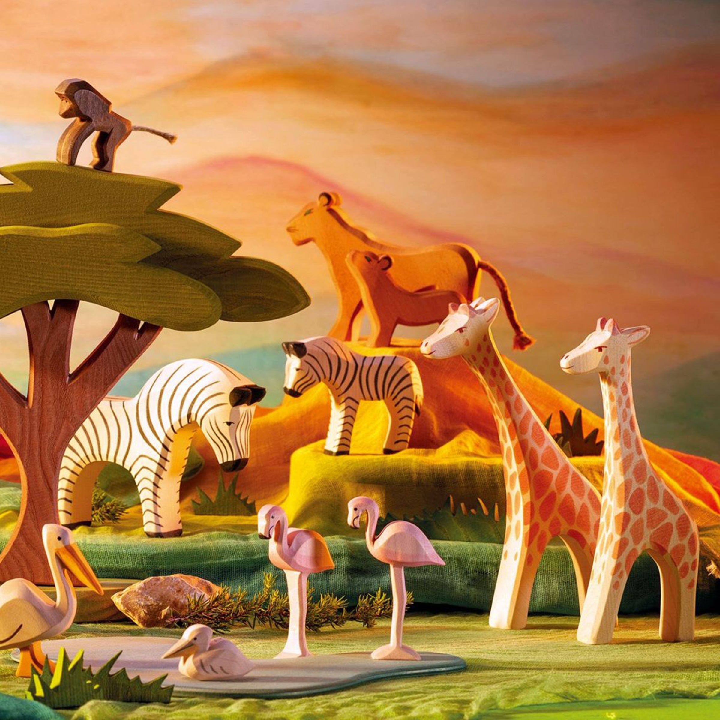 Ostheimer Giraffe laufend