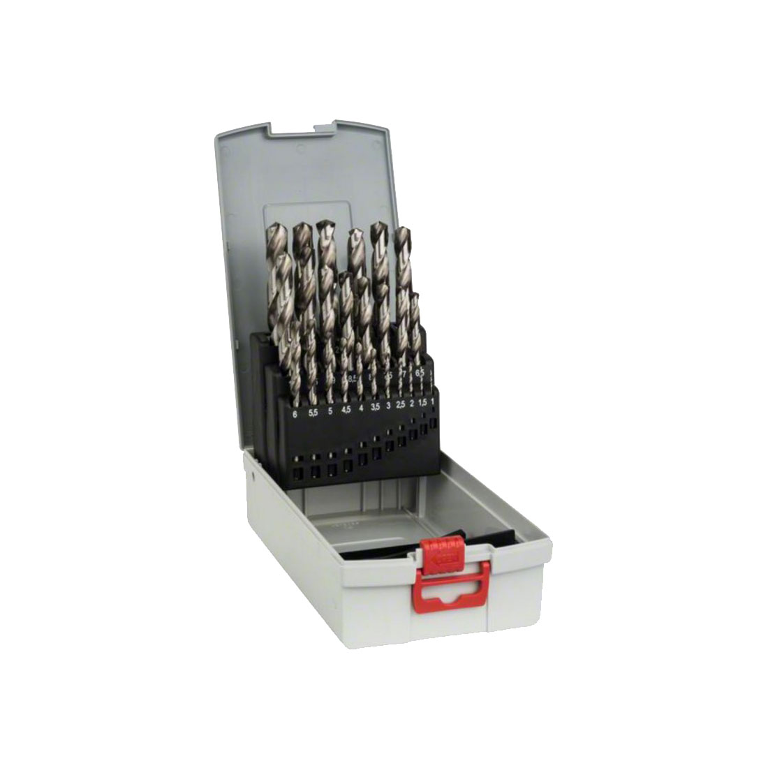 Bosch Metallbohrer-Set ProBox HSS-G 135°, 25-teilig
