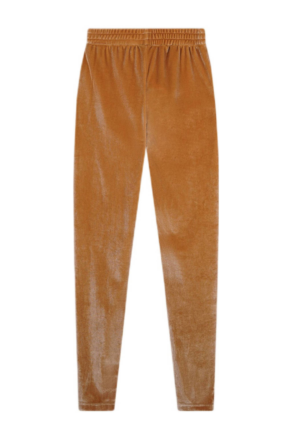 NoBell’ fluwelen legging Sole rozezand