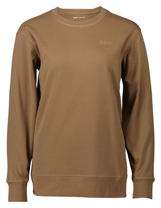 Sweat Femme Poc Poise Sandstone Jasper Marron