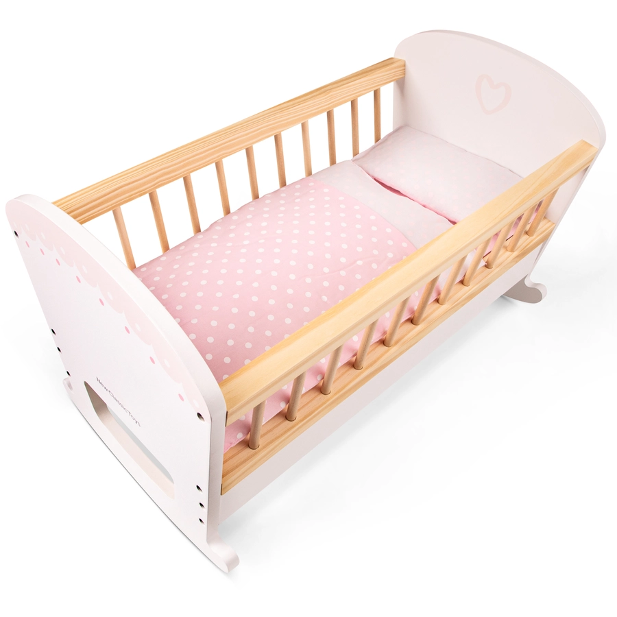 New Classic Toys Puppenbett inkl. Bettgarnitur