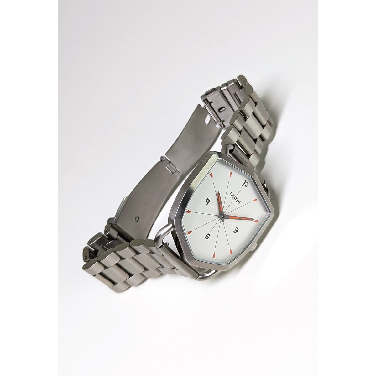 White Reverso - Oyster Métal Brossé