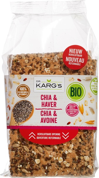 Dr. Karg’s Crackers Chia-Oats (200 gr)