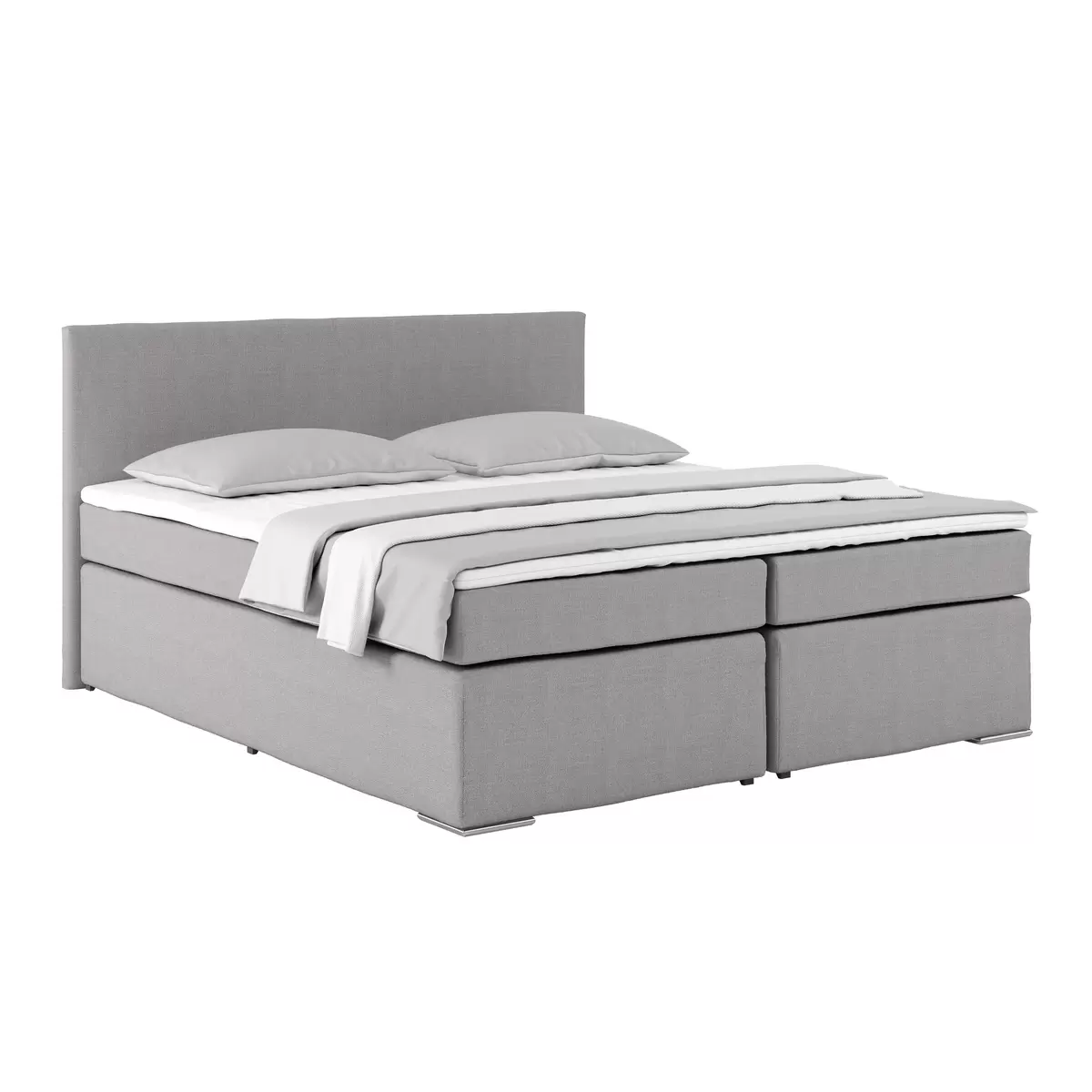 Boxspringbett Nero 180 x 200 Grau