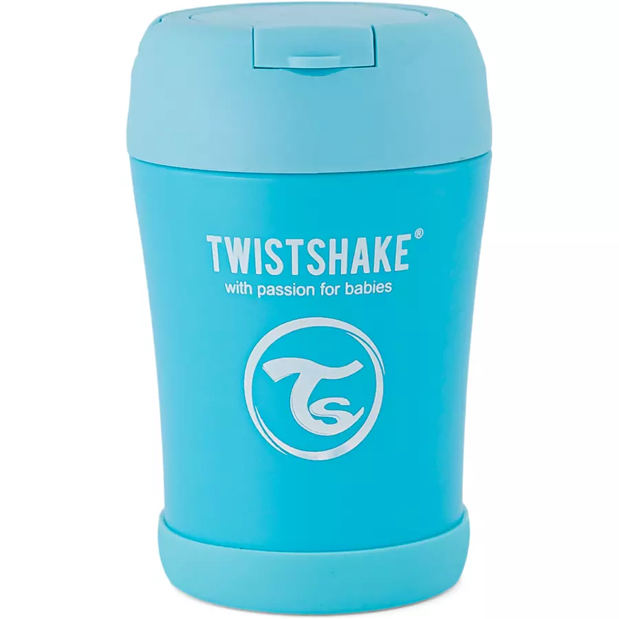 TWISTSHAKE Thermobehälter 350 ml in pastell blau