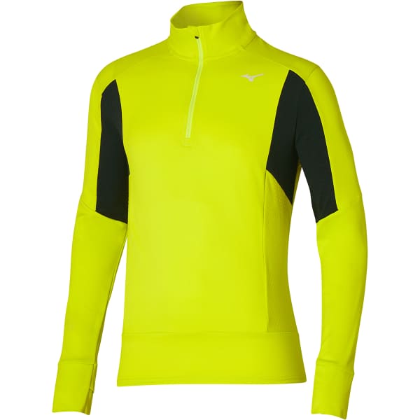 T-shirt running MIZUNO WARMALITE HZ EVENING EVENING PRIMROSE/BLACK