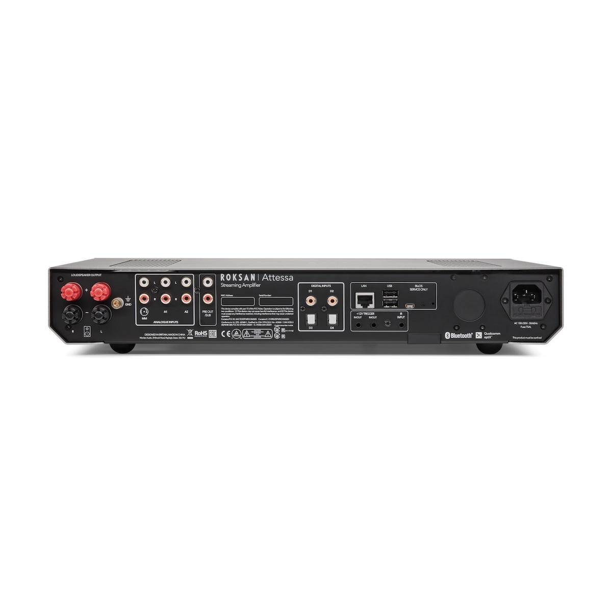Roksan Attessa Streaming Amplifier- sølv