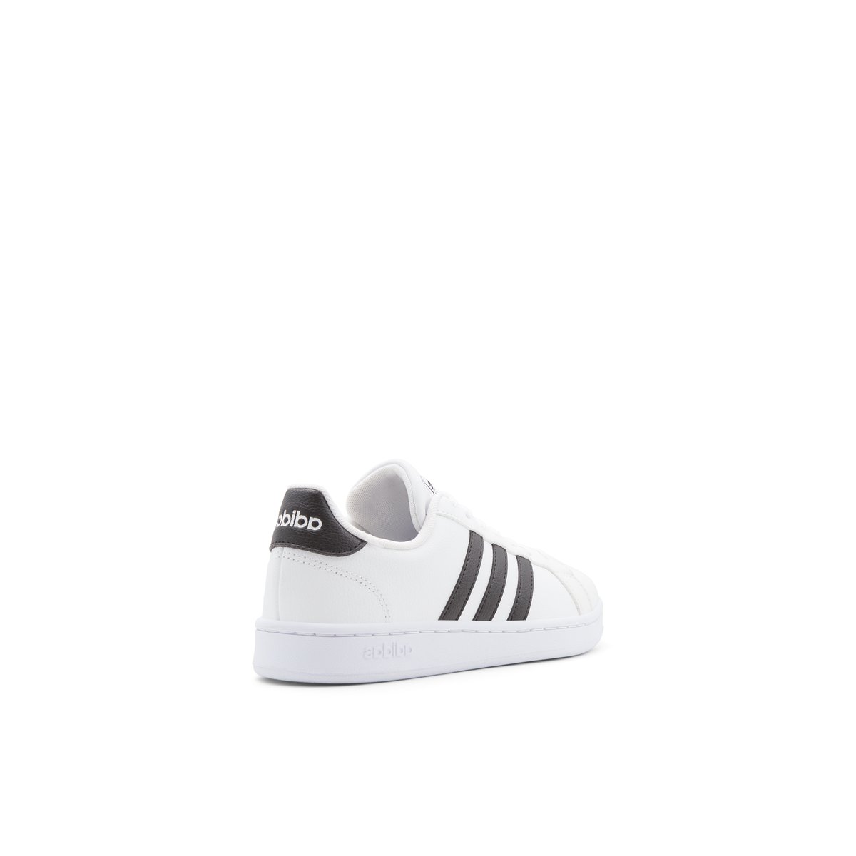 ADIDAS-Gcourt2.0-l-Baskets de tennis - Talon plat - Blanc/Noir