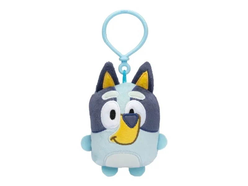 Bluey- Bluey Mini Bamse med taskeklemme