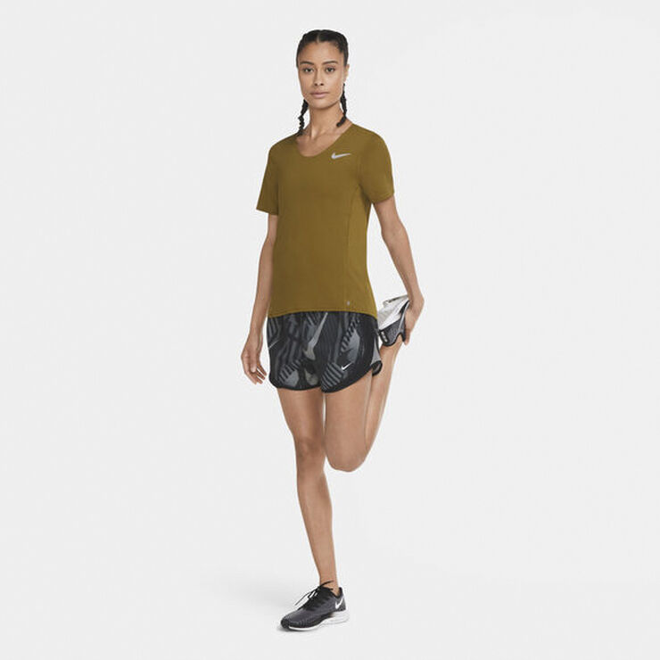 Nike City Sleek T Shirt Grøn