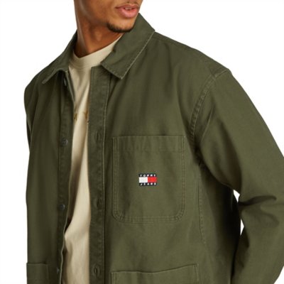 Chemise à manches longues homme Tjm Essential Overshirt TOMMY HILFIGER