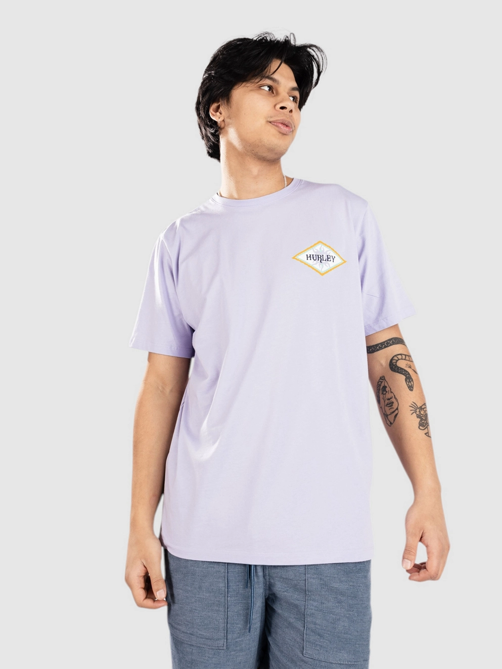 Hurley Tropics T-Shirt lavender mist