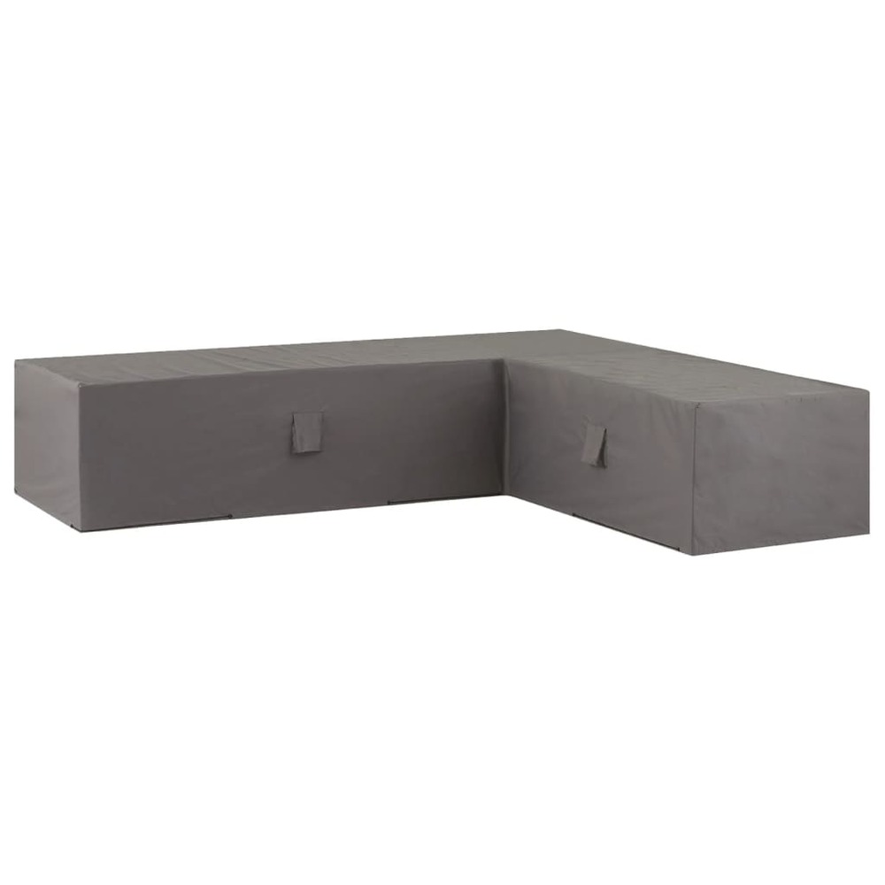 Housse de meubles d'extérieur 235 x 235 x 70 cm gris