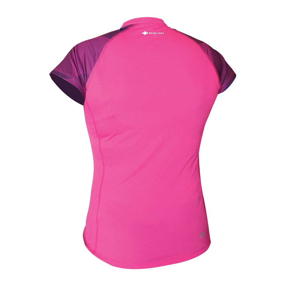 Raidlight ACTIV RUN - Maillot Femme pink/purple