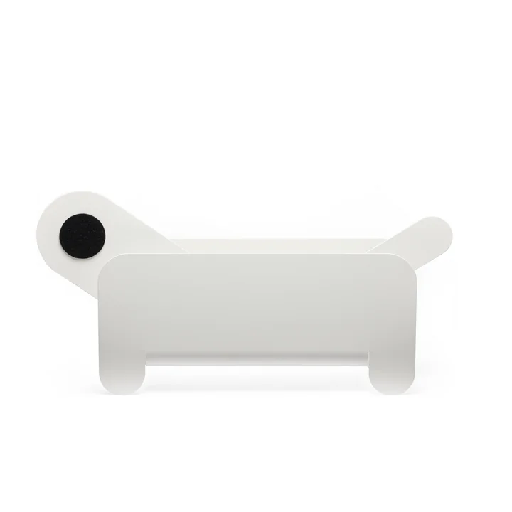 Frederik Roijé - Paper Pet Magazinhalter, weiss